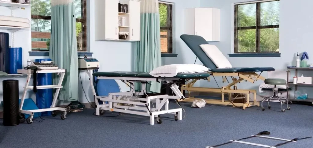 Facility and Equipment for Physiotherapy Clinic